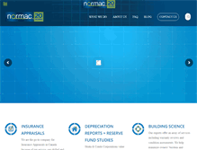 Tablet Screenshot of normac.ca